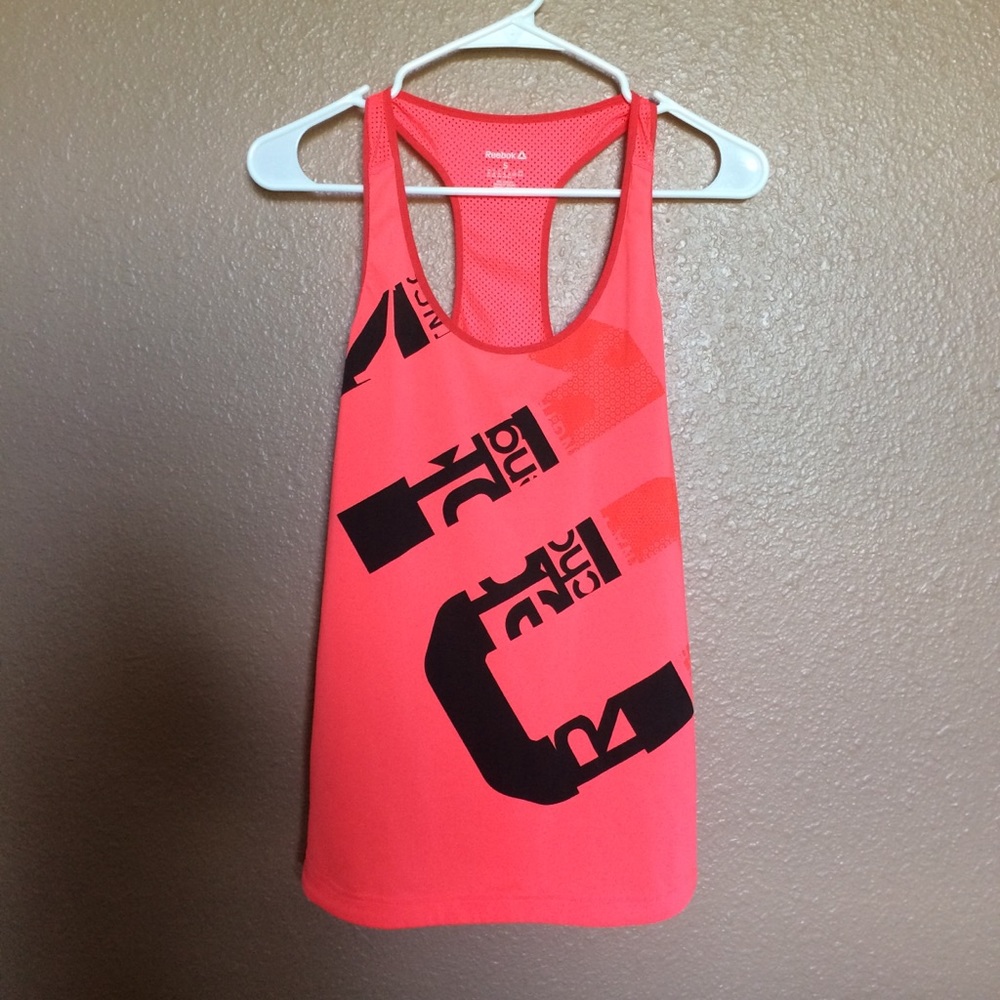 💥💥Reebok orange neon workout tank top💥💥